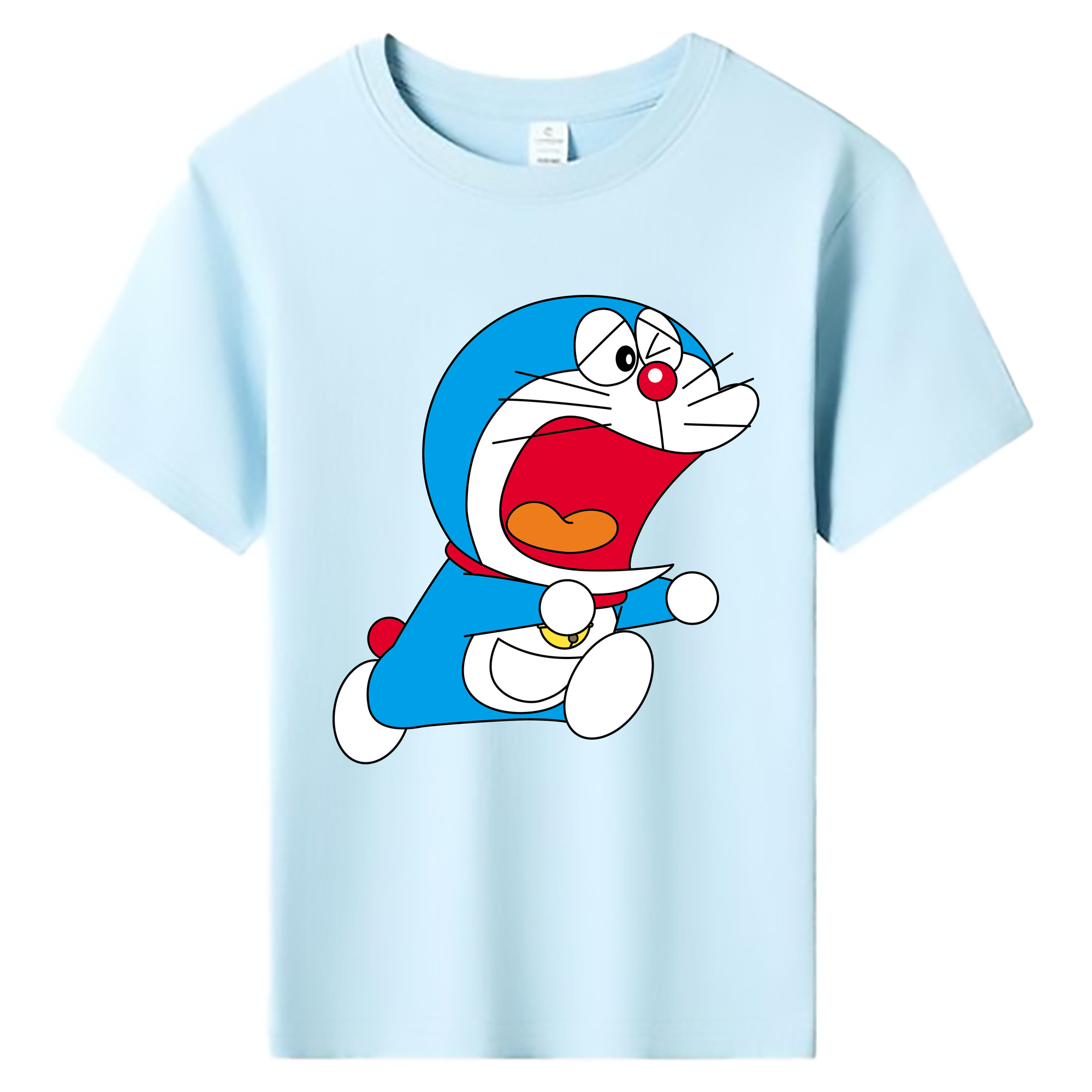 （画像用） ドラえもん Doraemon 綿100％キッズTシャツ（フロントプリント）